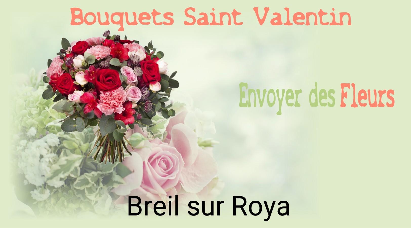 Roses de Saint-Valentin livrées à Breil-sur-Roya